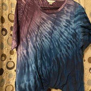 CJ Banks plus sized women’s tie dye shirt. 3x.